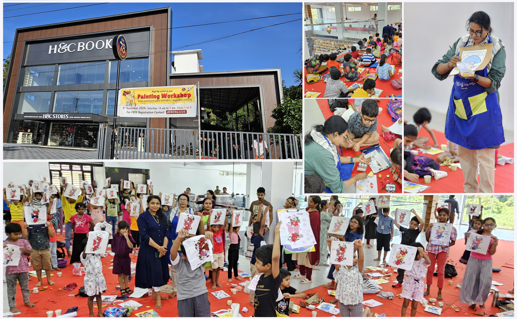 Painting Workshop at H&C Nadathara.